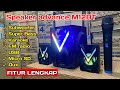 Review speaker bluetooth Advance M12BT subwoofer