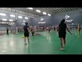 Badminton Sniper SF Women's Double SemiPro Tournament - Saranya / Tan Cheryl Vs Chew Ping / Qi Xuan