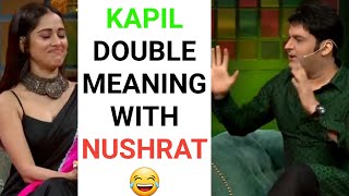 Kapil Double Meaning Joke with Nushrat😂🤣