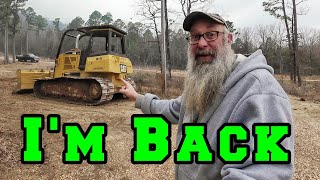 I'm Back WITH A BULLDOZER & Forestry Mulcher Land Clearing | Homesteading | Shed To House Arkansas