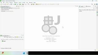 First Java Program in Notepad & STS IDE
