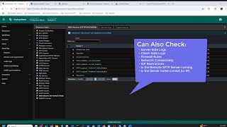 SFTP Client Troubleshooting in GoAnywhere MFT