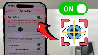 How To Enable EYE TRACKING On iPhone 16 / 16 Pro
