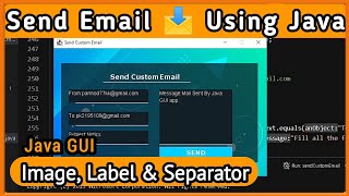 Adding Image, Label, Separator in Java GUI ll Tutorial-2 ll