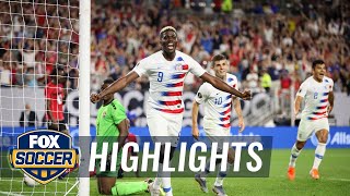 Gyasi Zardes nets 2 goals against Trinidad and Tobago | 2019 CONCACAF Gold Cup Highlights