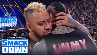 Solo Sikoa takes over, kicks Jimmy Uso out of The Bloodline to bring in Tama Tonga | WWE on FOX