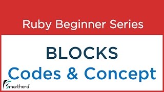 #25 Ruby Tutorial - Block codes in RUBY