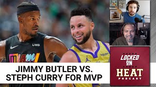 Jimmy Butler or Steph Curry for MVP? Plus Tyler Herro All-Star Comps | Locked On Heat Podcast