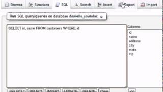MySQL Database Tutorial 10 Basic Data Filtering and WHERE YouTube