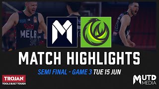 Semi Final Game 3 Highlights - Melbourne United v SEM Phoenix