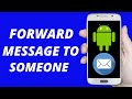 How To Forward Text Messages On Android UPDATED (2021)