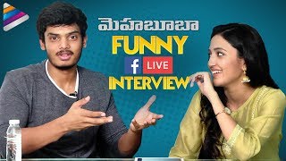 Akash Puri & Neha Shetty Funny FB Live Interview | Mehbooba Telugu Movie | Puri Jagannadh | Charmi