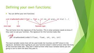 COMP1010 Functions With Parameters