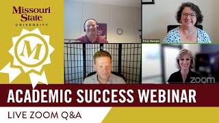Academic Success Webinar — First Year Experience and Academic Support at MSU