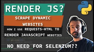 How I Scrape JAVASCRIPT websites with Python