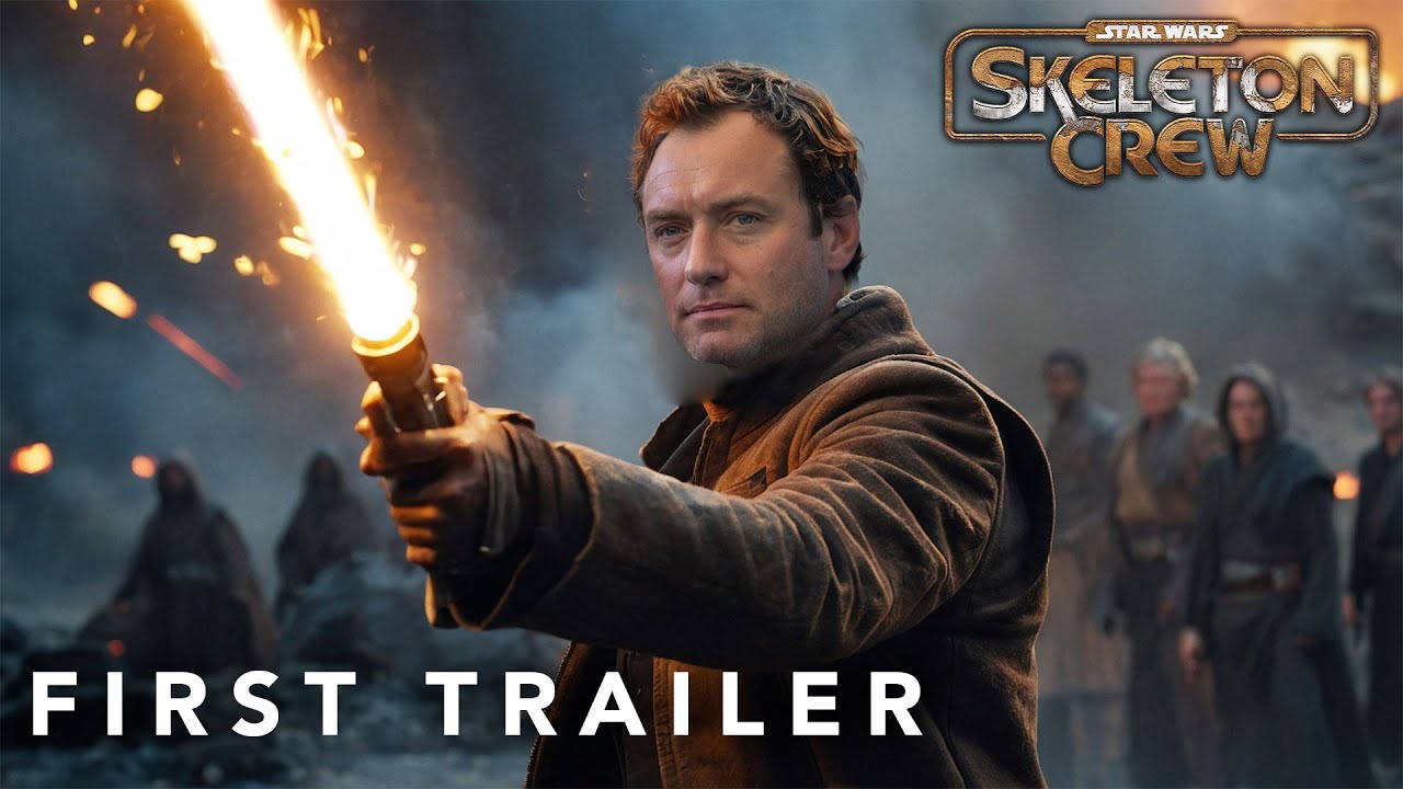 SKELETON CREW (2024) | FIRST TRAILER | Star Wars & Jude Law (4K ...