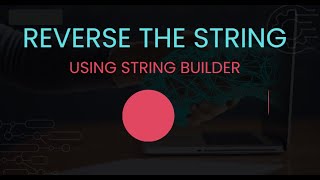 reverse the String using String builder (JAVA)