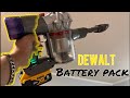 Dyson V8 absolute Battery Adapter for Dewalt 20V Lithium Battery Converted to Replace the original