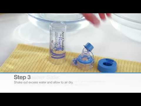 Cleaning your AeroChamber Plus* Flow-Vu* Chamber - Trudell Medical International Cleaning your AeroChamber Plus* Flow-Vu* Chamber - Trudell Medical International