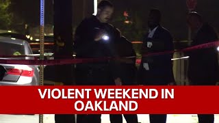 Oakland leaders vow to curb crime after 3 weekend homicides