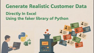 Generate Realistic Customer Data in Excel Using Python (Faker Library) – no add-in or external tools