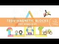 Tegu Blocks Sticky Monsters Pip & Finklebear