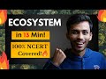 Ecosystem Fast One SHOT!🔥 | Full Revision in 13 Min! | NEET | Class 12