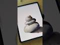 Procreate Watercolor Stones Tutorial #procreatetutorials #procreate #digitalartbrushes