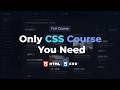 The Only CSS Course You Need to Master CSS | Learn By Building Apps