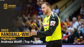 Der Wolff im DHB-Tor - Alle Paraden von Andreas Wolff gegen die Niederlande | SDTV Handball