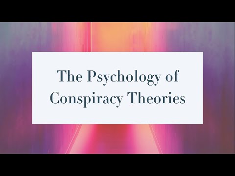 The psychology of conspiracy theories (2020 rebroadcast)