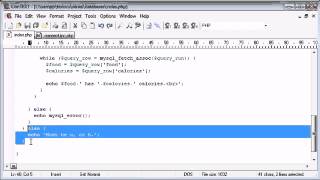 Beginner PHP Tutorial 119 SELECT By Example Part 2