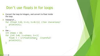 COMP1010 For Loops Intro