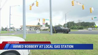 Southwest Dothan Shell station robbed by armed suspects, DPD says suspects still at large