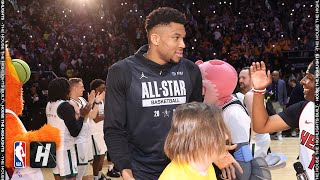 Team Giannis Players Introductions - 2023 NBA All-Star Practice