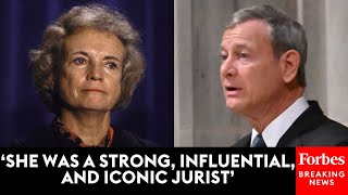 Chief Justice John Roberts Delivers Remarks At Funeral Of Former Justice Sandra Day O'Connor