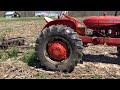 Allis Chalmers WD 45 Tractor and John  Deere Disk