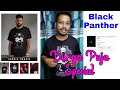 black panther t-shirt // Durga Puja Special offer// uncommon t-shirt