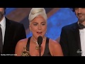 Lady Gaga Cries After Winning Oscar For Best Original Song Shallow In A Star Is Born