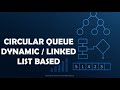 CIRCULAR QUEUE DYNAMIC / LINKED LIST BASED IMPLEMENTATI