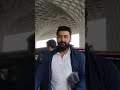 Beautiful Sharvari Wagh and Super Actor Suriya spotted at Mumbai Airport