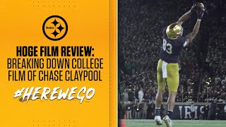 Film Review: Merril Hoge breaks down film of WR Chase Claypool | Pittsburgh Steelers