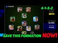 HOW TO GET 4132 FORMATION IN EFOOTBALL 2024 | 4132 FORMATION IN PES | 424 FORMATION IN EFOOTBALL2024