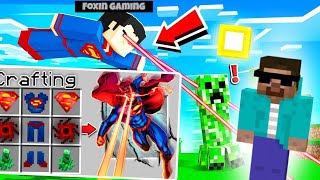 Minecraft Hidden Superman | Superman FoxinGaming