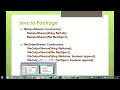 Core Java Training || java.io Package Constructors