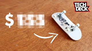 I Turned a Techdeck Into a PRO Fingerboard!!