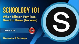 Schoology 101 Video - Courses & Groups