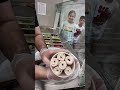 Making rolled ice cream for a supporter