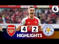 Arsenal vs Leicester City (4-2) | Highlights & Goals | Premier League 2024/25