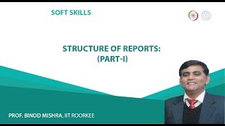 Structure of Reports: Part-I